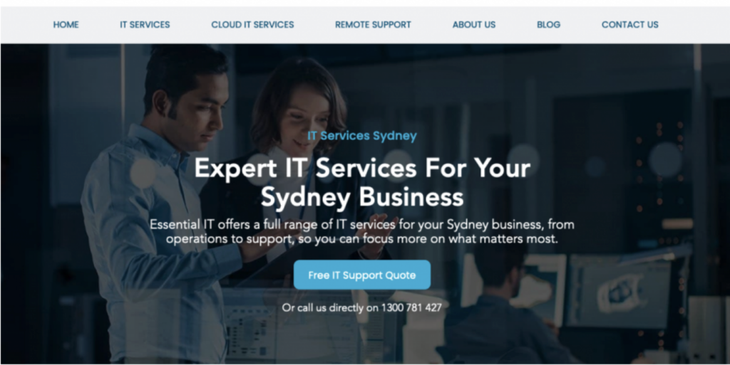 it services sydney homepage